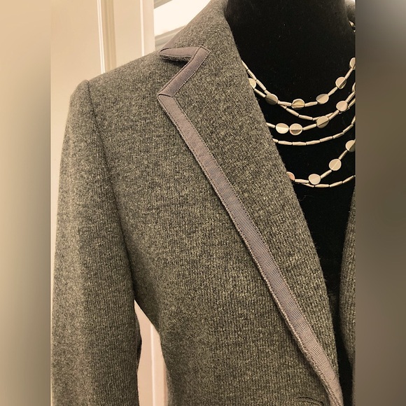 Banana Republic Jackets & Blazers - Banana Republic Gray Wool Blazer Italian